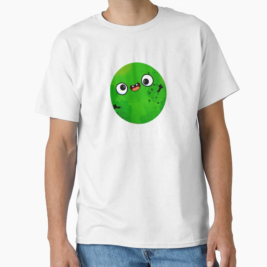 Dope-pea Funny Dopey Pea Pun (Dark BG) by punnybone Unisex T-shirt, Sweatshirt, Hoodie, Long Sleeve Tee - T-Shirt, Sweatshirt, Hoodie