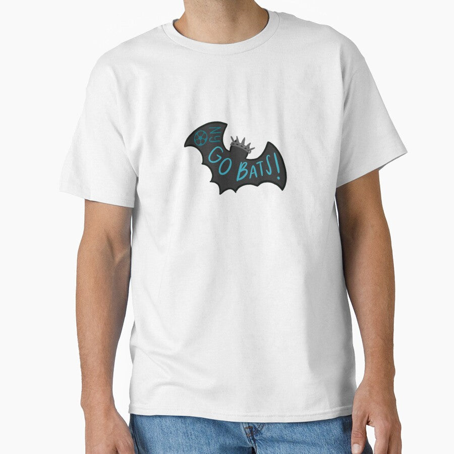 GO BATS! (larger version) by ShenandoahSarah Unisex T-shirt, Sweatshirt, Hoodie, Long Sleeve Tee - T-Shirt, Sweatshirt, Hoodie