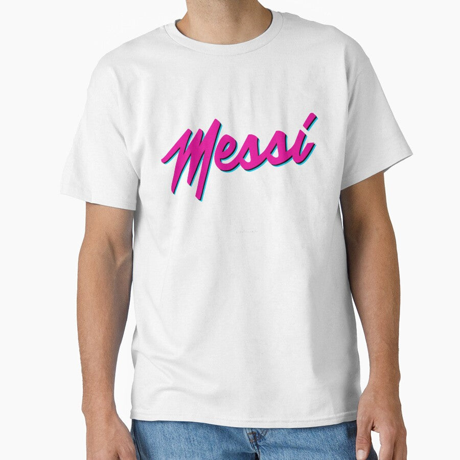 Messi Heat Miami by alion-manne Unisex T-shirt, Sweatshirt, Hoodie, Long Sleeve Tee - T-Shirt, Sweatshirt, Hoodie