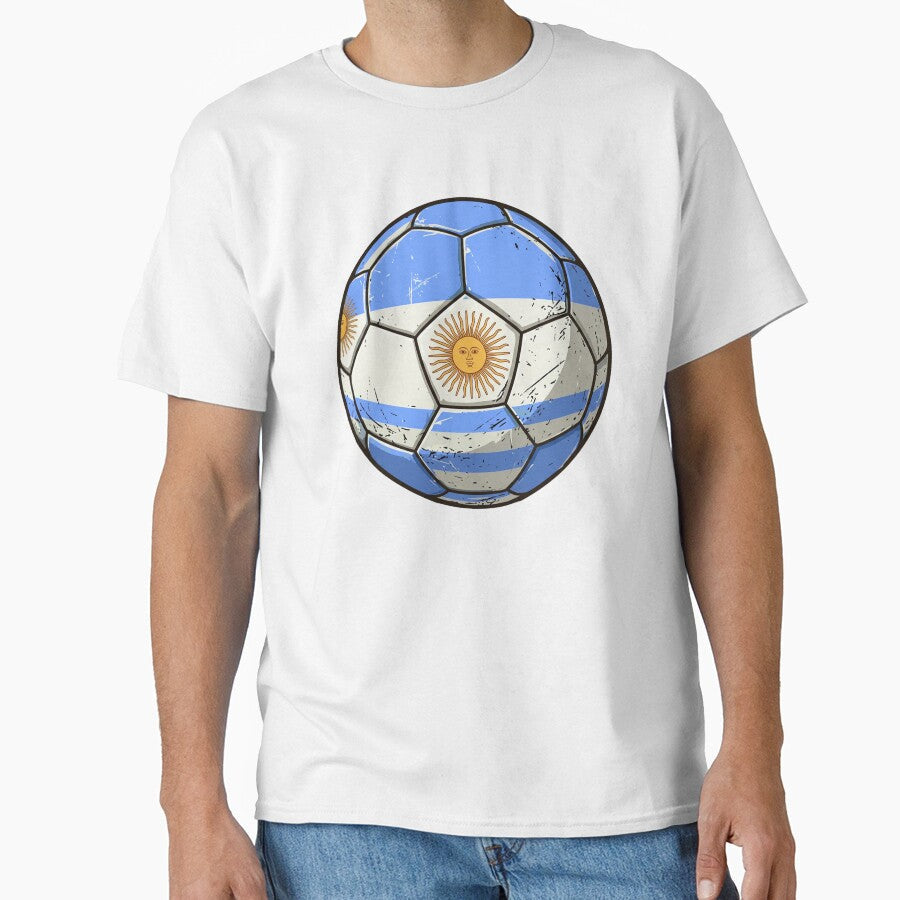 Argentine Football Pride by YounexxART Unisex T-shirt, Sweatshirt, Hoodie, Long Sleeve Tee - T-Shirt, Sweatshirt, Hoodie