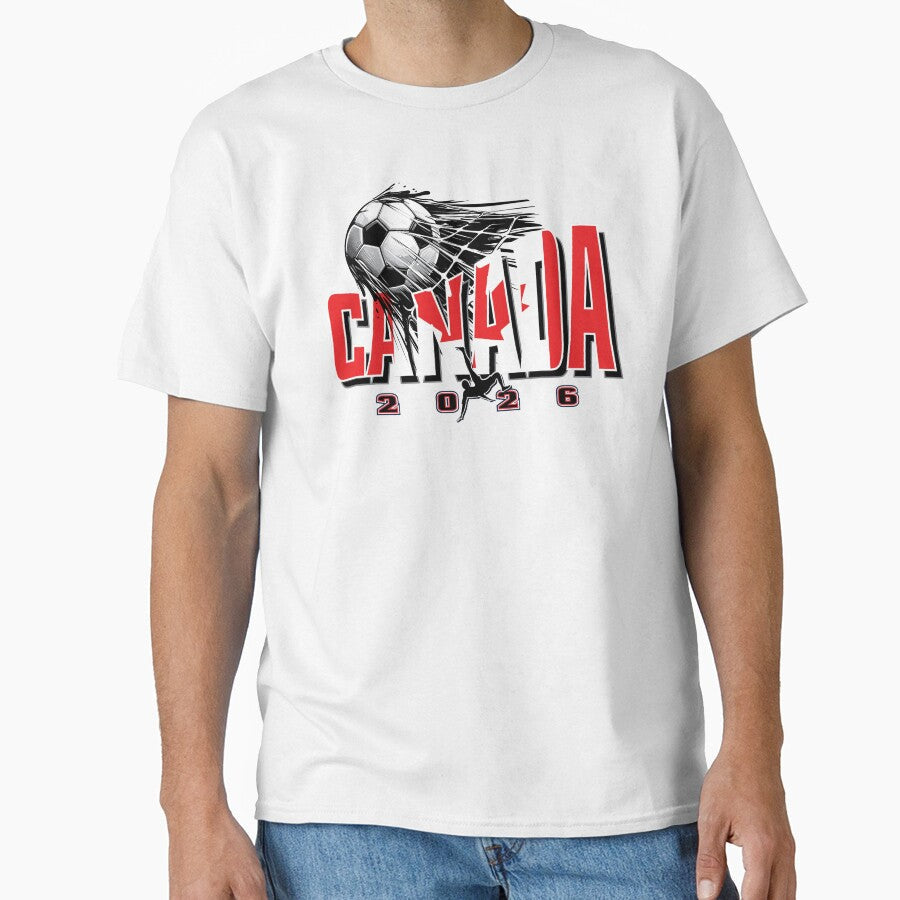 Canada Soccer Football World Fan by UnitedSports Unisex T-shirt, Sweatshirt, Hoodie, Long Sleeve Tee - T-Shirt, Sweatshirt, Hoodie