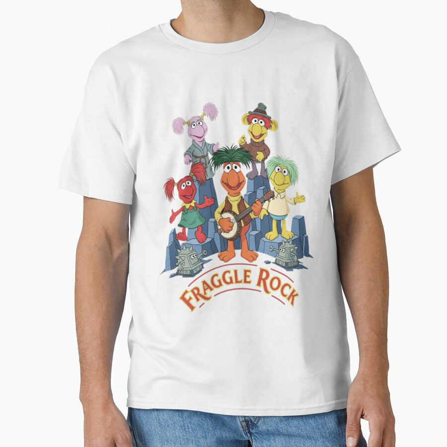 Fraggle Rock Band Group Retro Cartoon Graphic Design by ArmandinaAck1 Unisex T-shirt, Sweatshirt, Hoodie, Long Sleeve Tee - T-Shirt, Sweatshirt, Hoodie