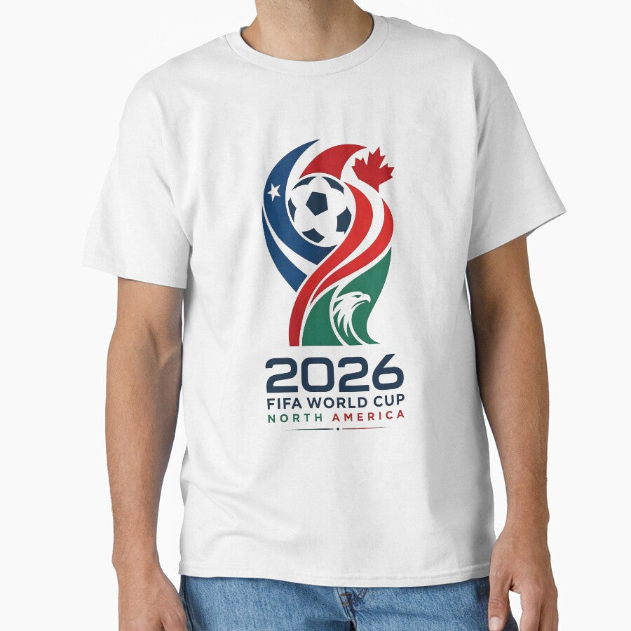North America Football 2026 by Abeshinobi Unisex T-shirt, Sweatshirt, Hoodie, Long Sleeve Tee - T-Shirt, Sweatshirt, Hoodie