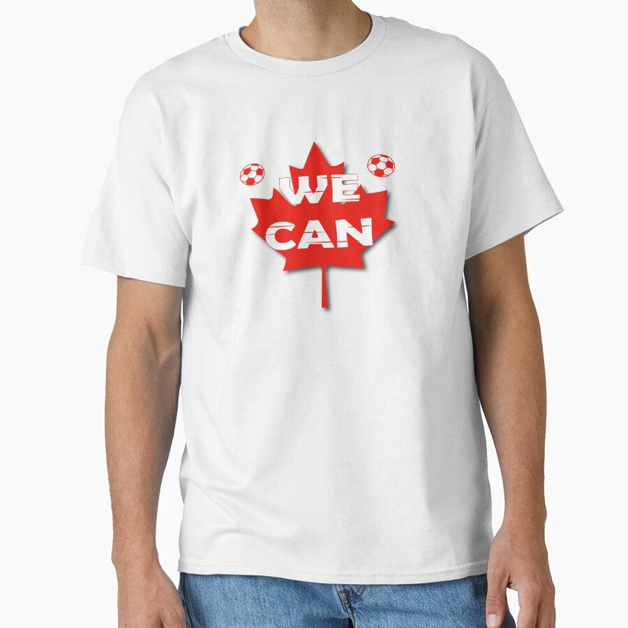 WE CAN CANADA QATAR by DKMarcaz Unisex T-shirt, Sweatshirt, Hoodie, Long Sleeve Tee - T-Shirt, Sweatshirt, Hoodie