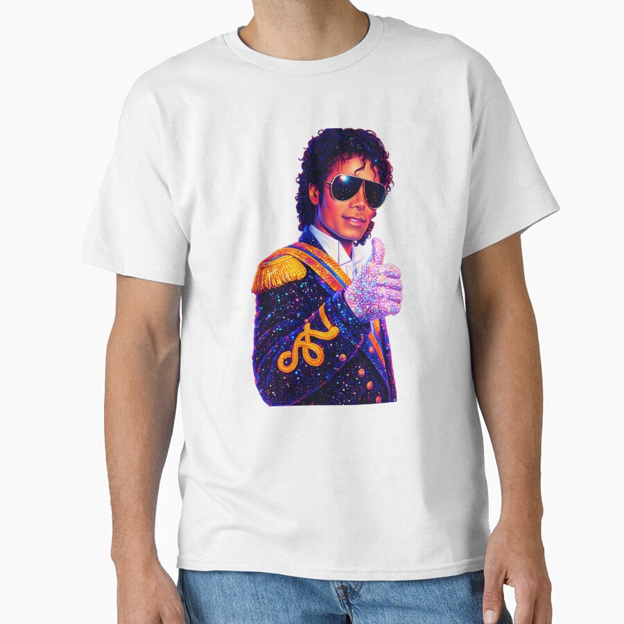 Mj Pop Art Fan Design by Hollycheese Unisex T-shirt, Sweatshirt, Hoodie, Long Sleeve Tee - T-Shirt, Sweatshirt, Hoodie