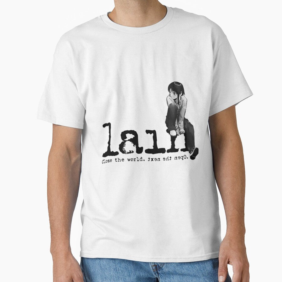 serial experiments lain by NiaMcClur Unisex T-shirt, Sweatshirt, Hoodie, Long Sleeve Tee - T-Shirt, Sweatshirt, Hoodie