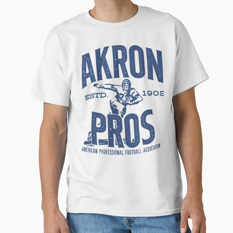 Akron Pros Football by Ayush8165 Unisex T-shirt, Sweatshirt, Hoodie, Long Sleeve Tee - T-Shirt, Sweatshirt, Hoodie