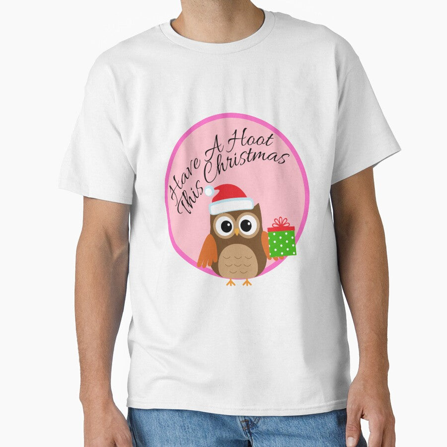 Funny Christmas Owl Pun by DylanJones1 Unisex T-shirt, Sweatshirt, Hoodie, Long Sleeve Tee - T-Shirt, Sweatshirt, Hoodie