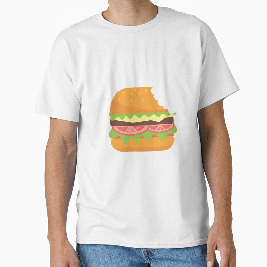 burger by birrohman Unisex T-shirt, Sweatshirt, Hoodie, Long Sleeve Tee - T-Shirt, Sweatshirt, Hoodie