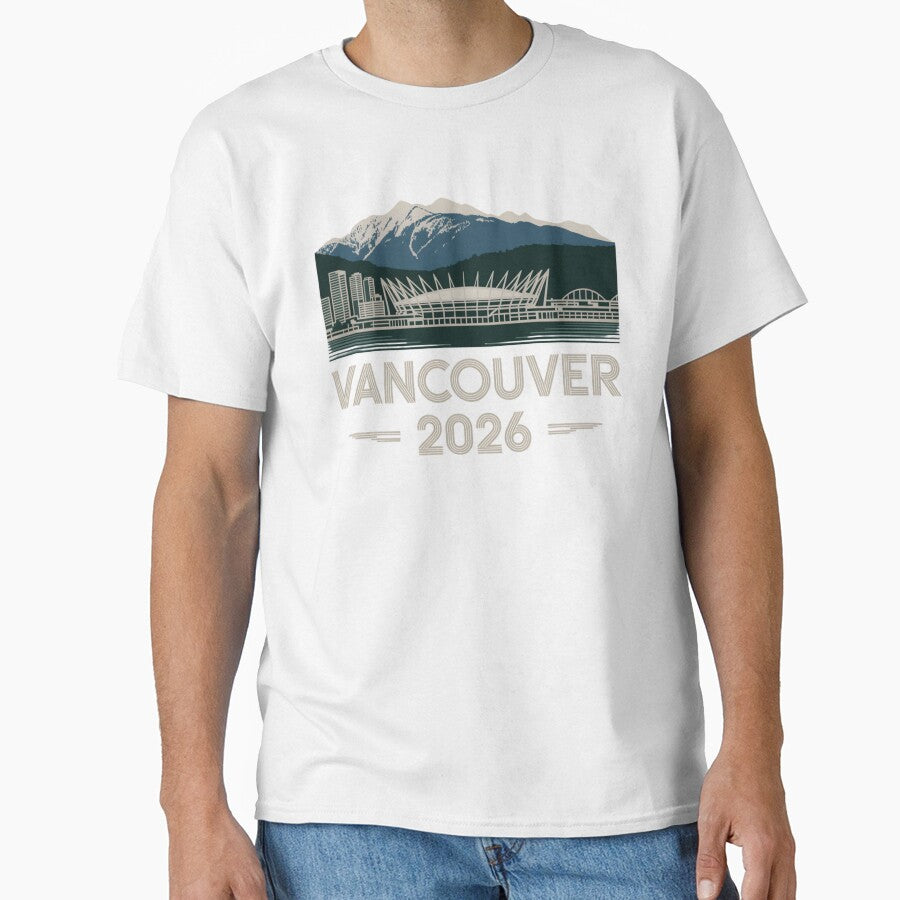 Toronto 2026 Skyline T-Shirt by DarylWelsh2024 Unisex T-shirt, Sweatshirt, Hoodie, Long Sleeve Tee - T-Shirt, Sweatshirt, Hoodie