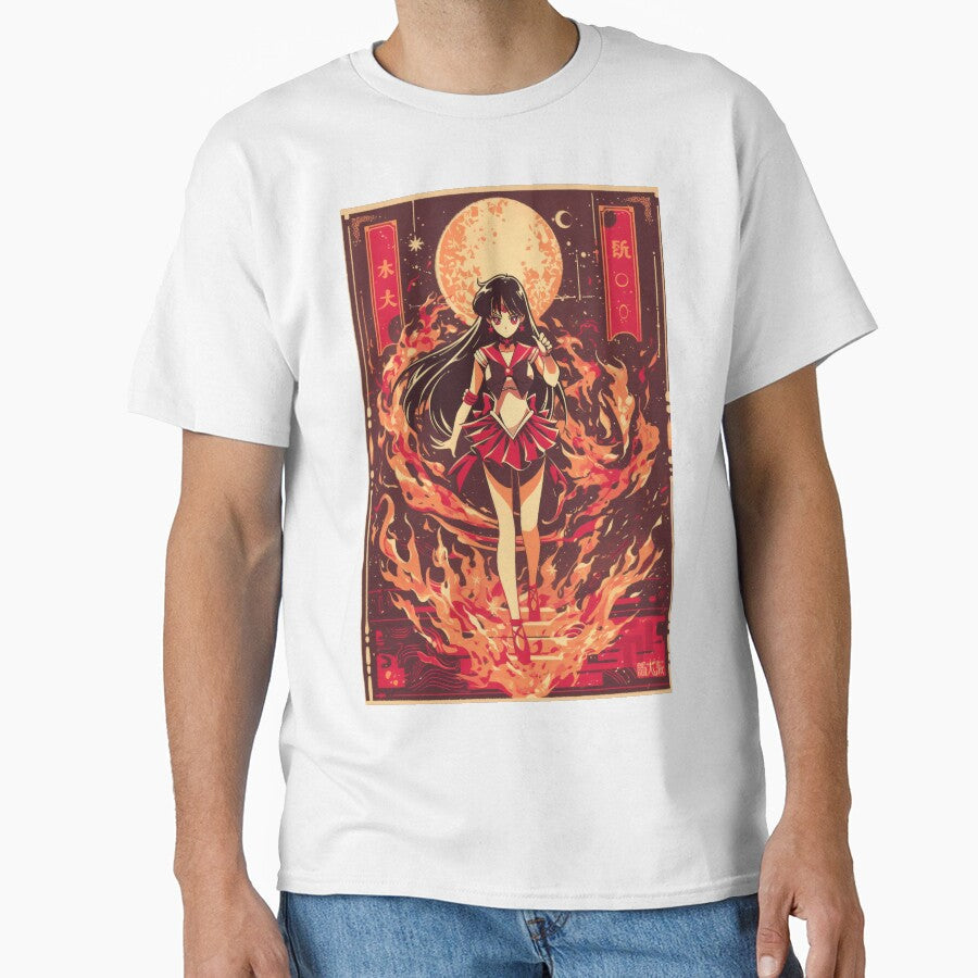 Scout Mars Sailor Warrior by AnimeArsenalPrints Unisex T-shirt, Sweatshirt, Hoodie, Long Sleeve Tee - T-Shirt, Sweatshirt, Hoodie
