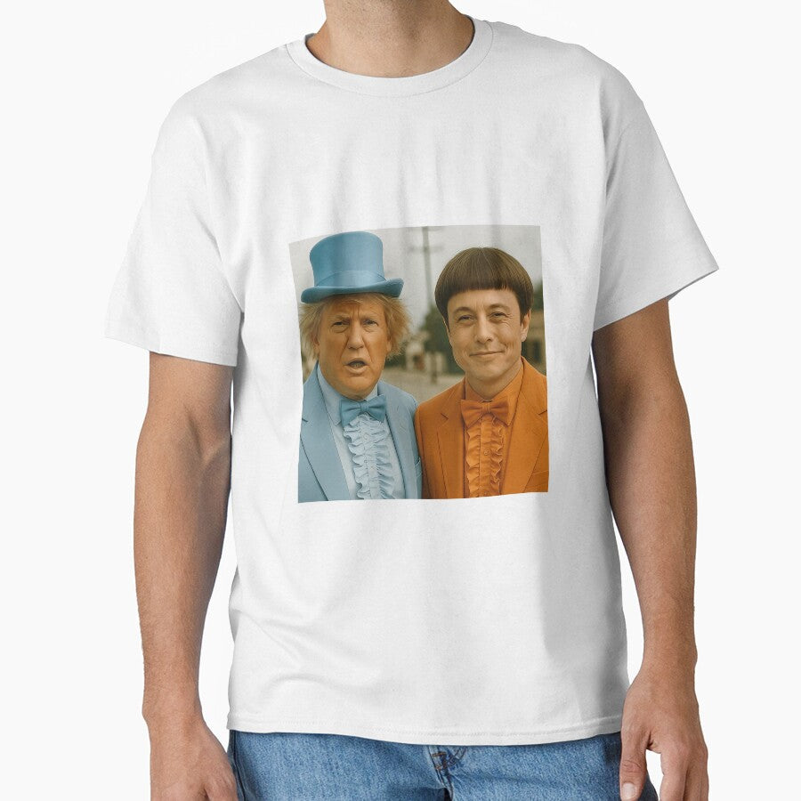 Dumb Dumber Donald Trump Elon Musk Meme by athamuguta7 Unisex T-shirt, Sweatshirt, Hoodie, Long Sleeve Tee - T-Shirt, Sweatshirt, Hoodie