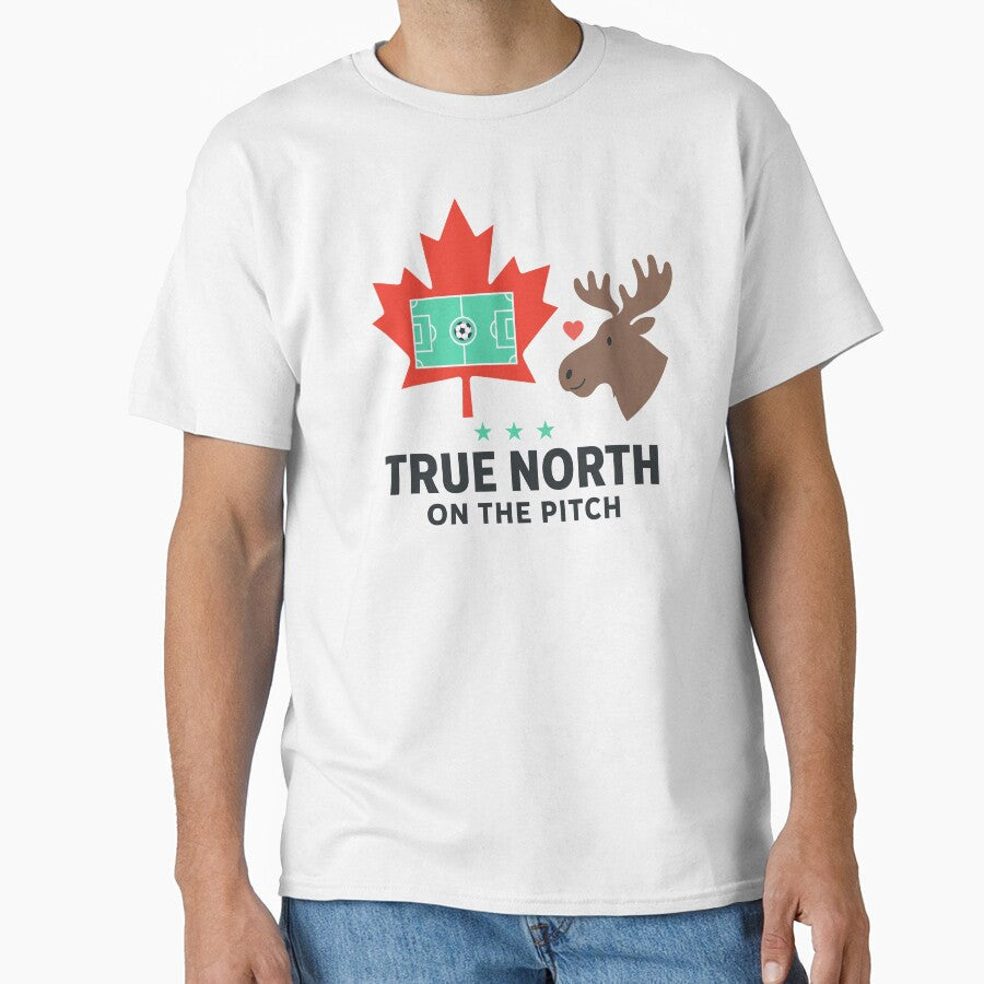 True North on the Pitch by xmoudx Unisex T-shirt, Sweatshirt, Hoodie, Long Sleeve Tee - T-Shirt, Sweatshirt, Hoodie