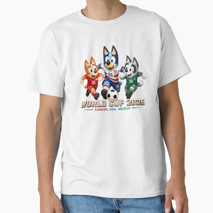 WORLD CUP 2026 - USA CANADA MEXICO | Soccer Gifts for Men Women And Kids by Har-vee Unisex T-shirt, Sweatshirt, Hoodie, Long Sleeve Tee - T-Shirt, Sweatshirt, Hoodie