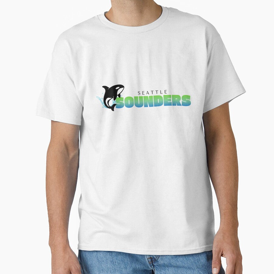 Seattle Sounders - Retro Inspired Design by Niche Fandoms R Us Unisex T-shirt, Sweatshirt, Hoodie, Long Sleeve Tee - T-Shirt, Sweatshirt, Hoodie