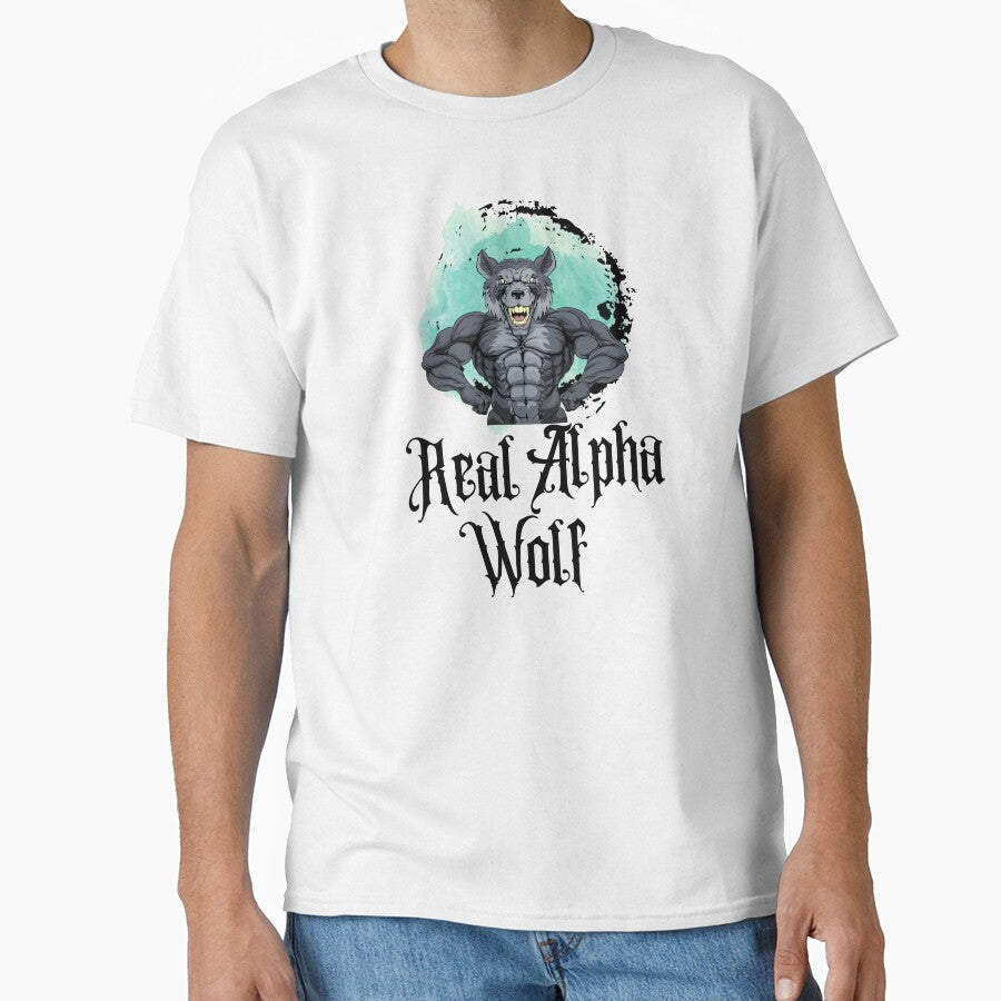 Real Alpha wolf by bonus24 Unisex T-shirt, Sweatshirt, Hoodie, Long Sleeve Tee - T-Shirt, Sweatshirt, Hoodie