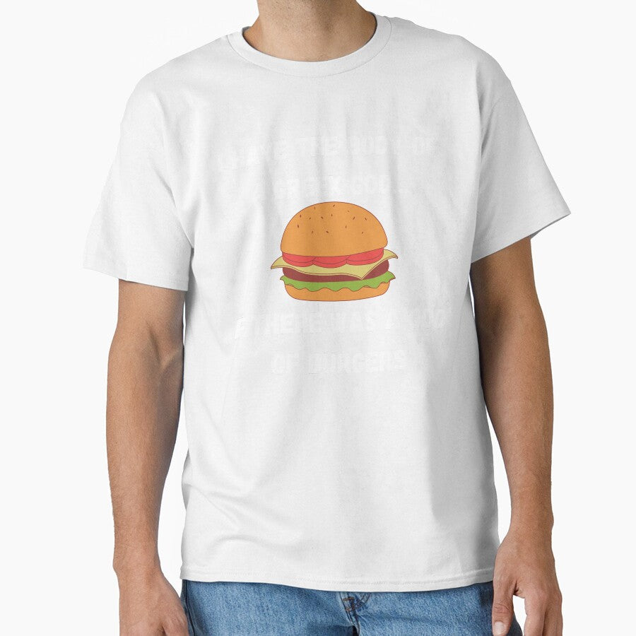 Funny Burger by A-J-S-Designs Unisex T-shirt, Sweatshirt, Hoodie, Long Sleeve Tee - T-Shirt, Sweatshirt, Hoodie
