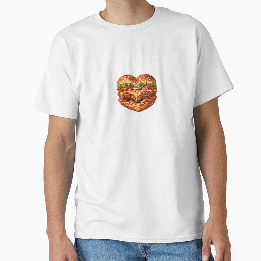 Burger Lover - Burger Addict by Hello Bee Bee Unisex T-shirt, Sweatshirt, Hoodie, Long Sleeve Tee - T-Shirt, Sweatshirt, Hoodie