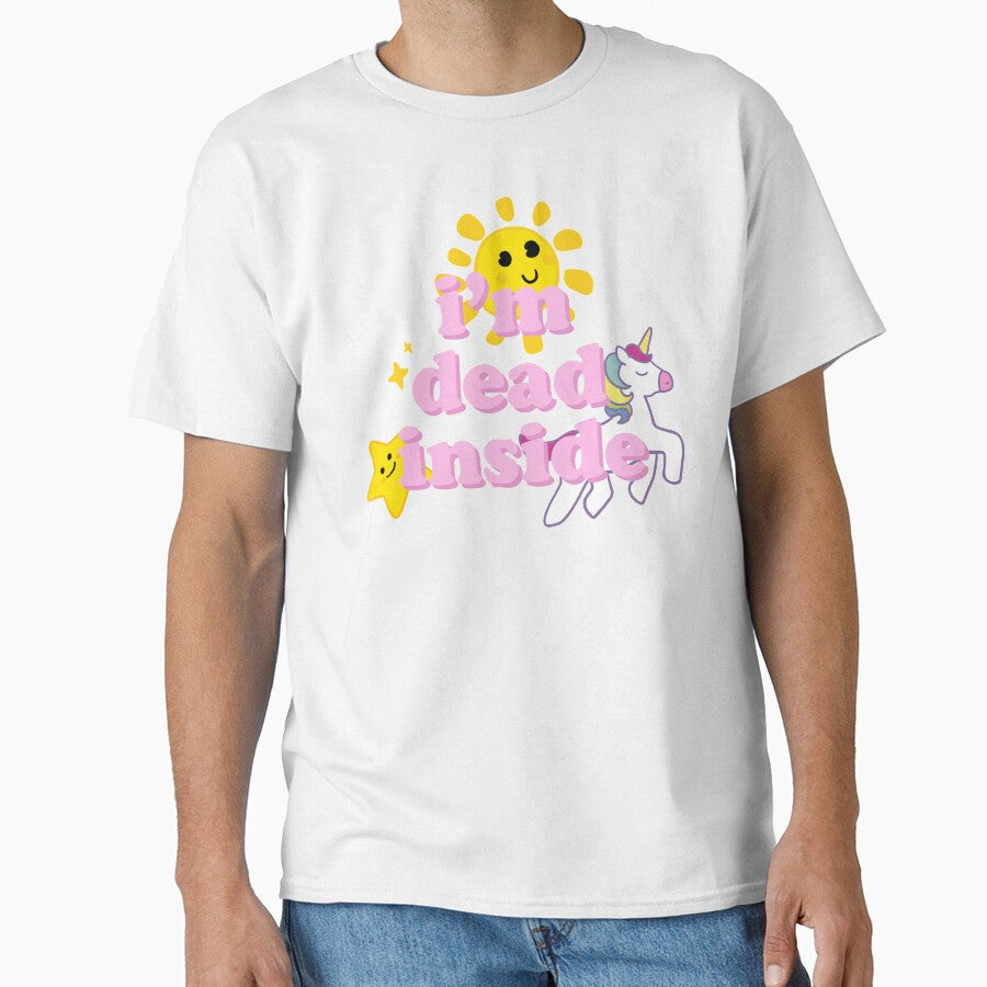 I'm Dead Inside by wildteddy Unisex T-shirt, Sweatshirt, Hoodie, Long Sleeve Tee - T-Shirt, Sweatshirt, Hoodie