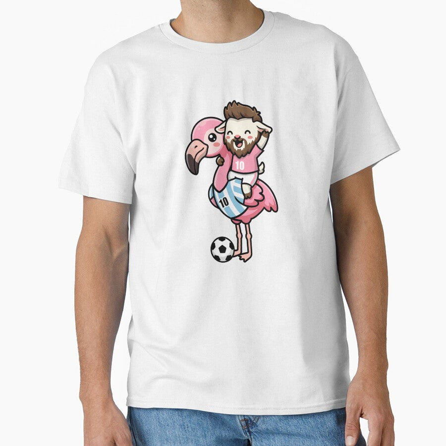 The GOAT is Ready for the Cup - Argentina & Miami United by Ftbol by ZUMERI Unisex T-shirt, Sweatshirt, Hoodie, Long Sleeve Tee - T-Shirt, Sweatshirt, Hoodie