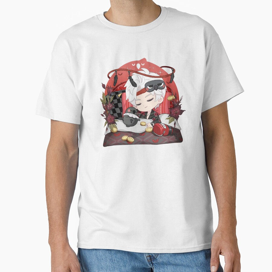 Love and Deepspace Bedtime Sylus by Otakubunny Unisex T-shirt, Sweatshirt, Hoodie, Long Sleeve Tee - T-Shirt, Sweatshirt, Hoodie