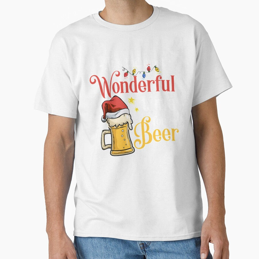 Christmas Beer Drink Mask Tshirt by Clavitaps Unisex T-shirt, Sweatshirt, Hoodie, Long Sleeve Tee - T-Shirt, Sweatshirt, Hoodie