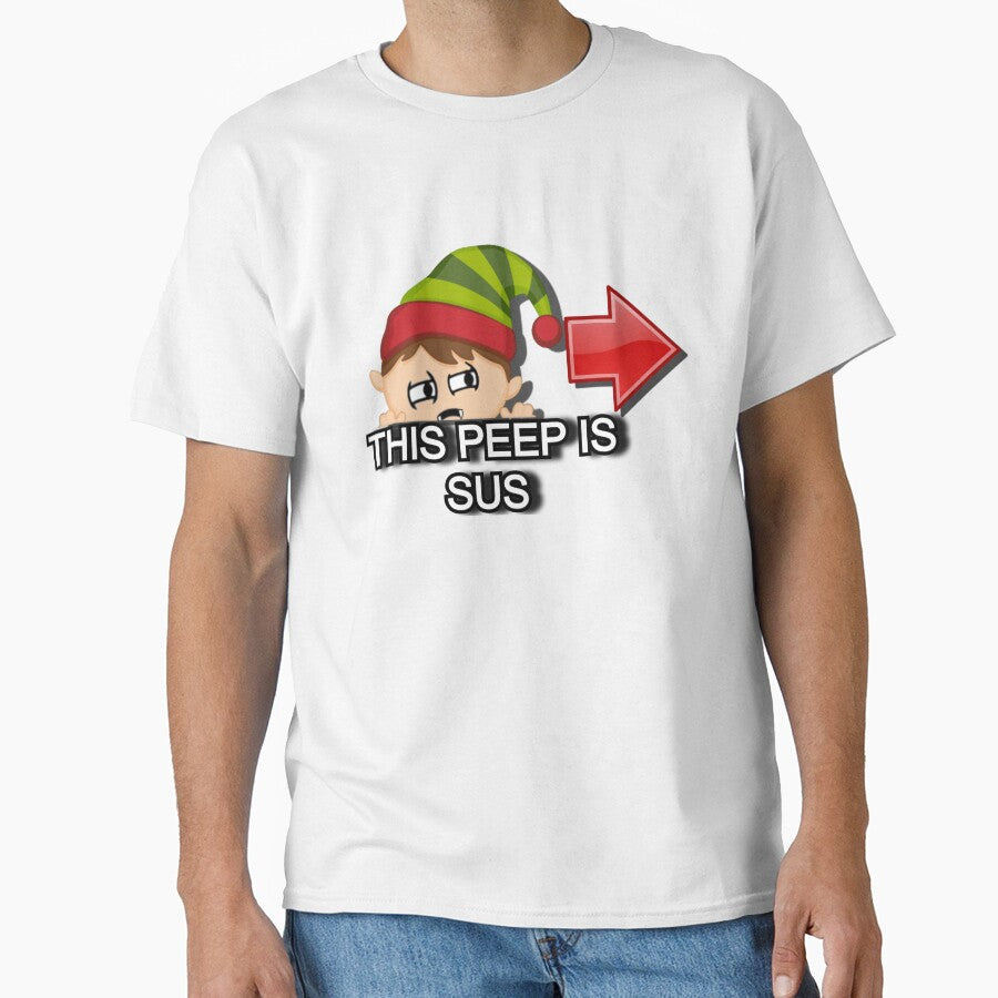 ELF SUS PEEP by ELF2366 Unisex T-shirt, Sweatshirt, Hoodie, Long Sleeve Tee - T-Shirt, Sweatshirt, Hoodie