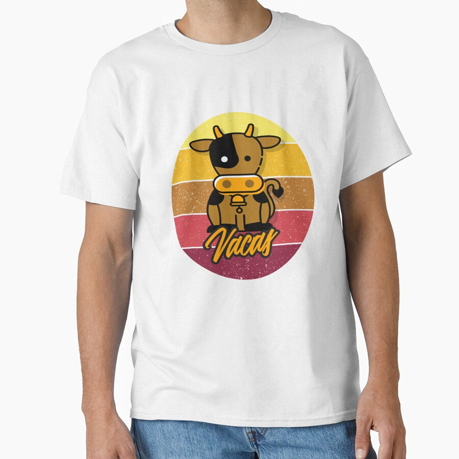 Vacas Kawaii Brown by Coder-T Unisex T-shirt, Sweatshirt, Hoodie, Long Sleeve Tee - T-Shirt, Sweatshirt, Hoodie