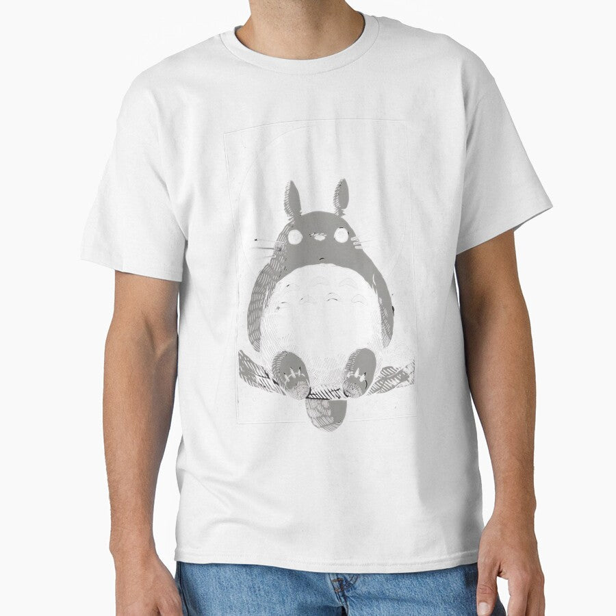 Totoro Moon by designbypresley Unisex T-shirt, Sweatshirt, Hoodie, Long Sleeve Tee - T-Shirt, Sweatshirt, Hoodie