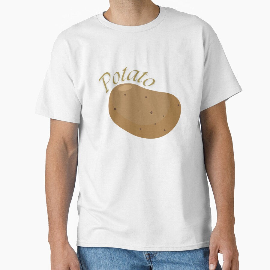 Potato by Marianna's Meraki Unisex T-shirt, Sweatshirt, Hoodie, Long Sleeve Tee - T-Shirt, Sweatshirt, Hoodie