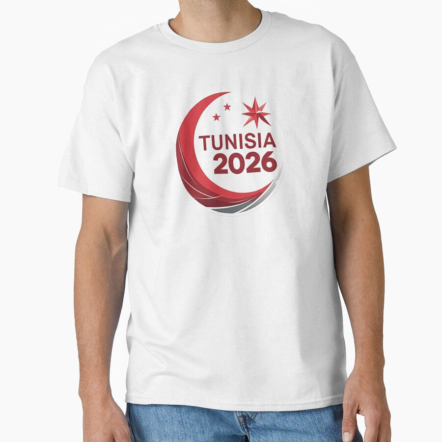 Tunisia 2026 by chapaillini Unisex T-shirt, Sweatshirt, Hoodie, Long Sleeve Tee - T-Shirt, Sweatshirt, Hoodie