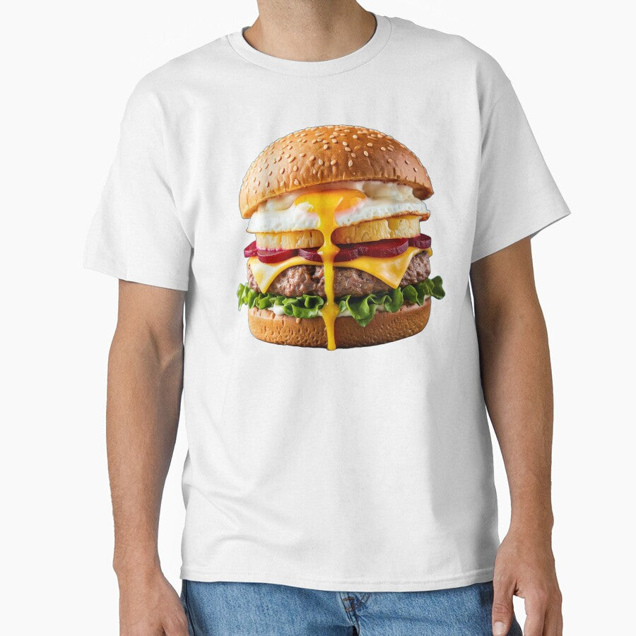 The Perfect Burger (1) by AnTartstudios Unisex T-shirt, Sweatshirt, Hoodie, Long Sleeve Tee - T-Shirt, Sweatshirt, Hoodie