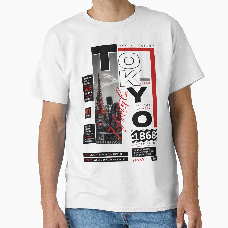 Tokyo Urban Culture Lifestyle Streetwear by KLERIKSTORE Unisex T-shirt, Sweatshirt, Hoodie, Long Sleeve Tee - T-Shirt, Sweatshirt, Hoodie