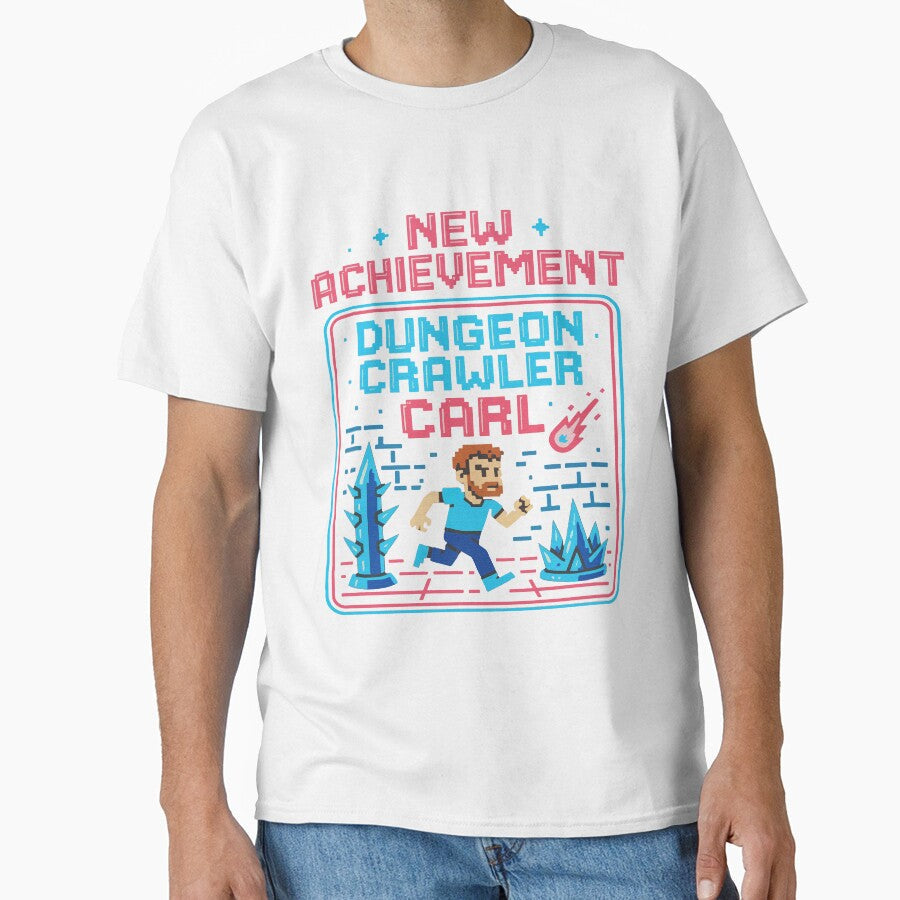 New Achievement Dungeon Crawler Carl Book Lover by RamblingsRose Unisex T-shirt, Sweatshirt, Hoodie, Long Sleeve Tee - T-Shirt, Sweatshirt, Hoodie
