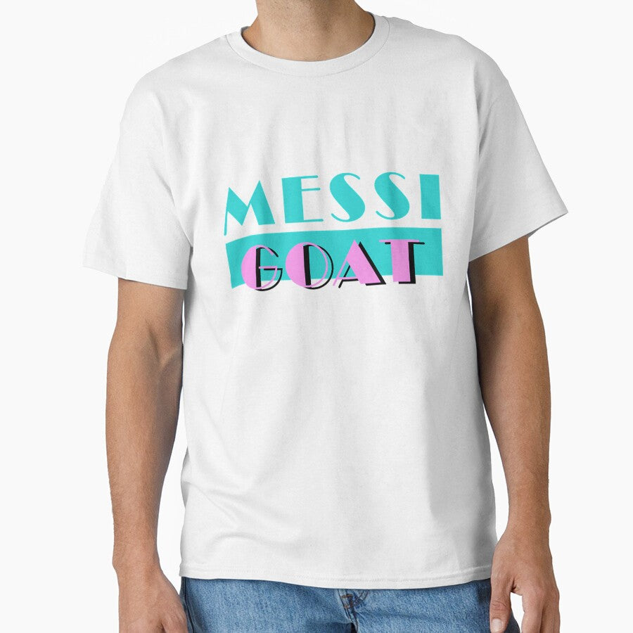 Messi Goat Miami Vice by GeorgieTom Unisex T-shirt, Sweatshirt, Hoodie, Long Sleeve Tee - T-Shirt, Sweatshirt, Hoodie