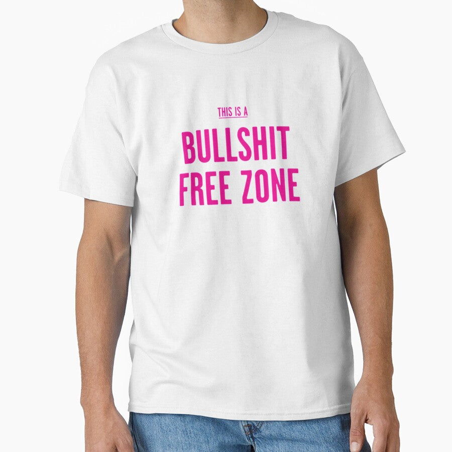 This is a bullshlt free zone t shirt by KewlMix Unisex T-shirt, Sweatshirt, Hoodie, Long Sleeve Tee - T-Shirt, Sweatshirt, Hoodie