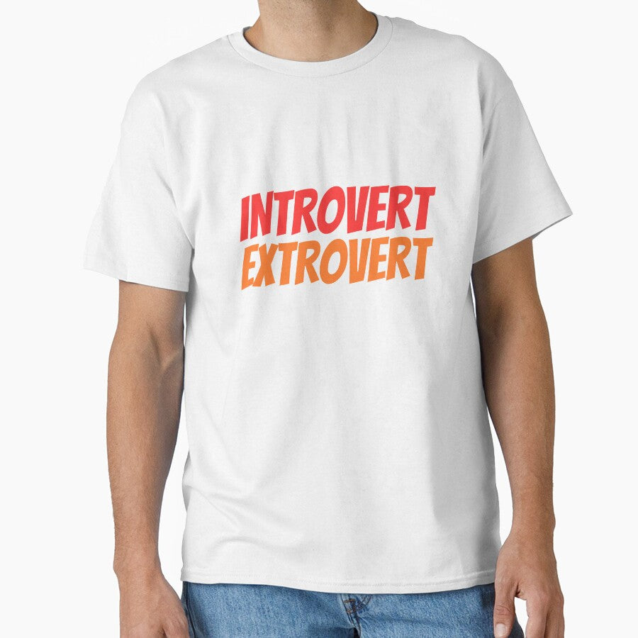 Introvert Extrovert by AngelArtss Unisex T-shirt, Sweatshirt, Hoodie, Long Sleeve Tee - T-Shirt, Sweatshirt, Hoodie