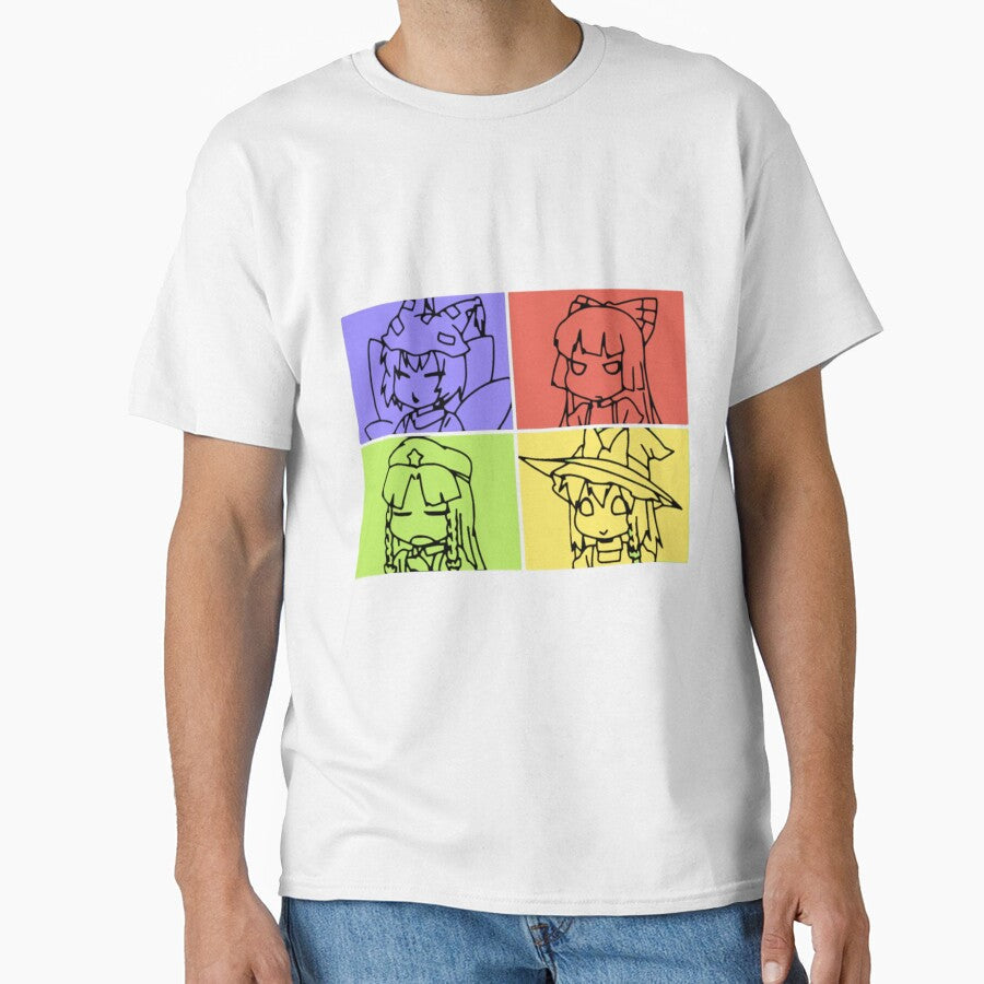 Touhou _quot_Yacchatta_quot_ (No text version) by NEETPRINTSTORES Unisex T-shirt, Sweatshirt, Hoodie, Long Sleeve Tee - T-Shirt, Sweatshirt, Hoodie