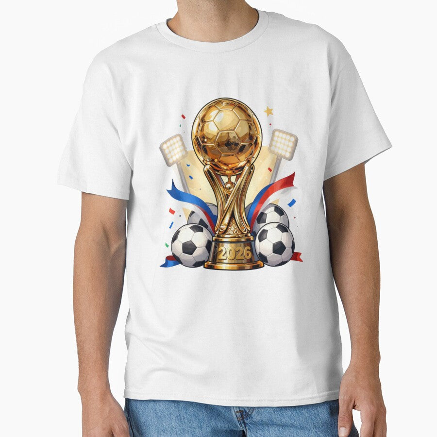 Golden Football Trophy 2026 Championship by vsl363 Unisex T-shirt, Sweatshirt, Hoodie, Long Sleeve Tee - T-Shirt, Sweatshirt, Hoodie