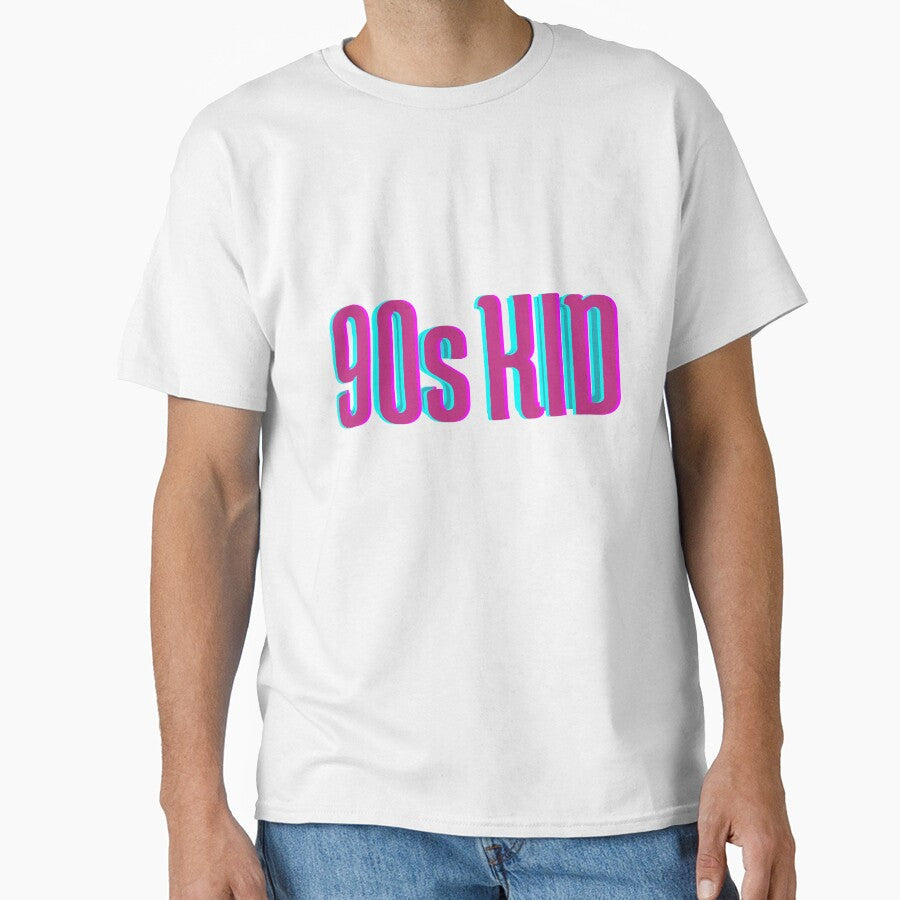 90s kid logo by philippp7 Unisex T-shirt, Sweatshirt, Hoodie, Long Sleeve Tee - T-Shirt, Sweatshirt, Hoodie