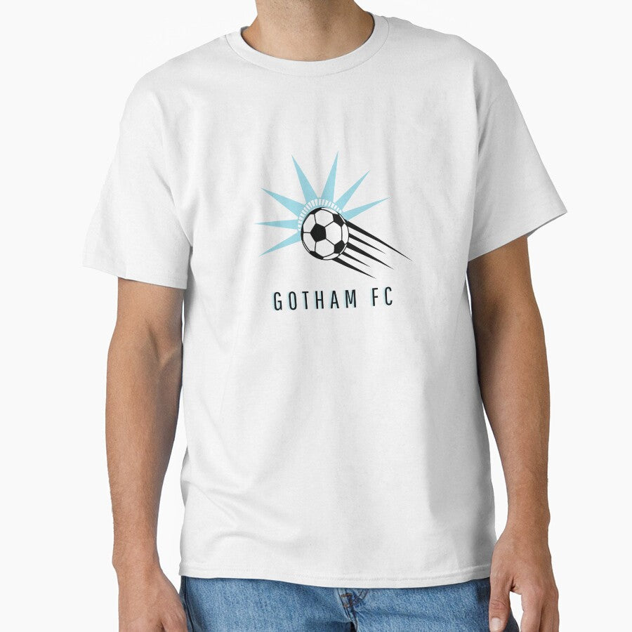 Gotham FC by Niche Fandoms R Us Unisex T-shirt, Sweatshirt, Hoodie, Long Sleeve Tee - T-Shirt, Sweatshirt, Hoodie