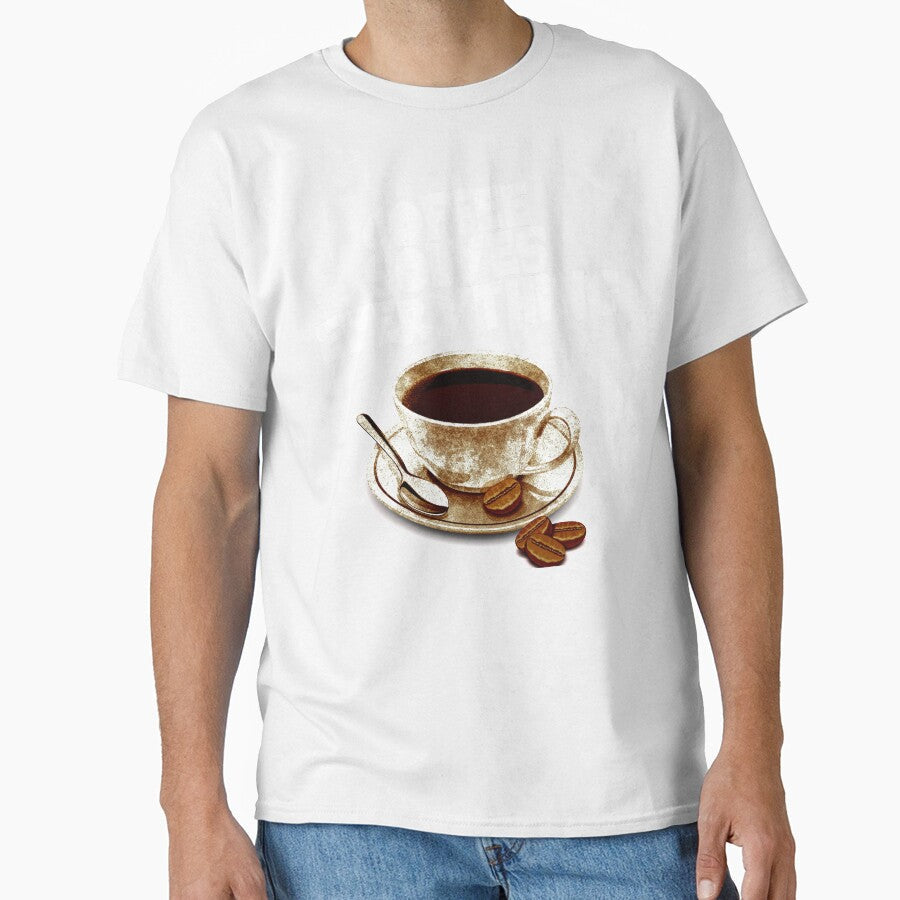 Coffee Solves Everything by Rscreative18 Unisex T-shirt, Sweatshirt, Hoodie, Long Sleeve Tee - T-Shirt, Sweatshirt, Hoodie