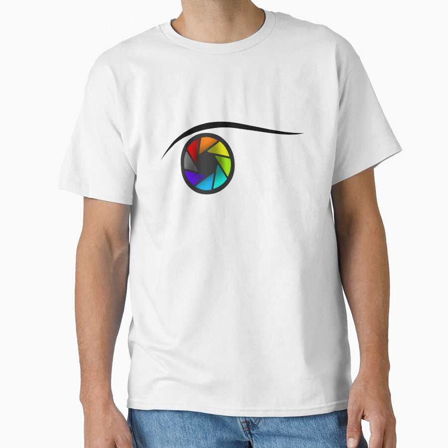 Eye Photo : Womens Graphic Tees Short Sleeve Cotton Eye Print Neon by comlaza Unisex T-shirt, Sweatshirt, Hoodie, Long Sleeve Tee - T-Shirt, Sweatshirt, Hoodie