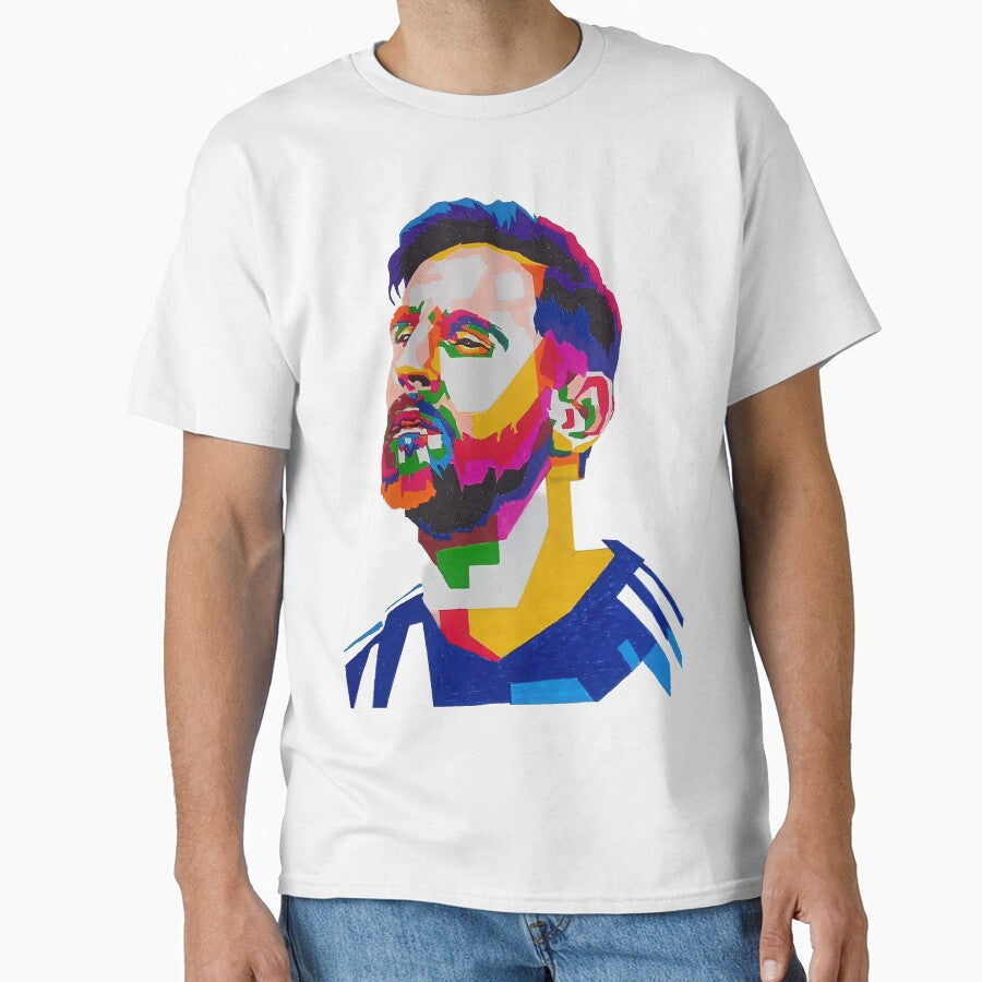 Argentina Football Goat Pop Art by littleearty Unisex T-shirt, Sweatshirt, Hoodie, Long Sleeve Tee - T-Shirt, Sweatshirt, Hoodie
