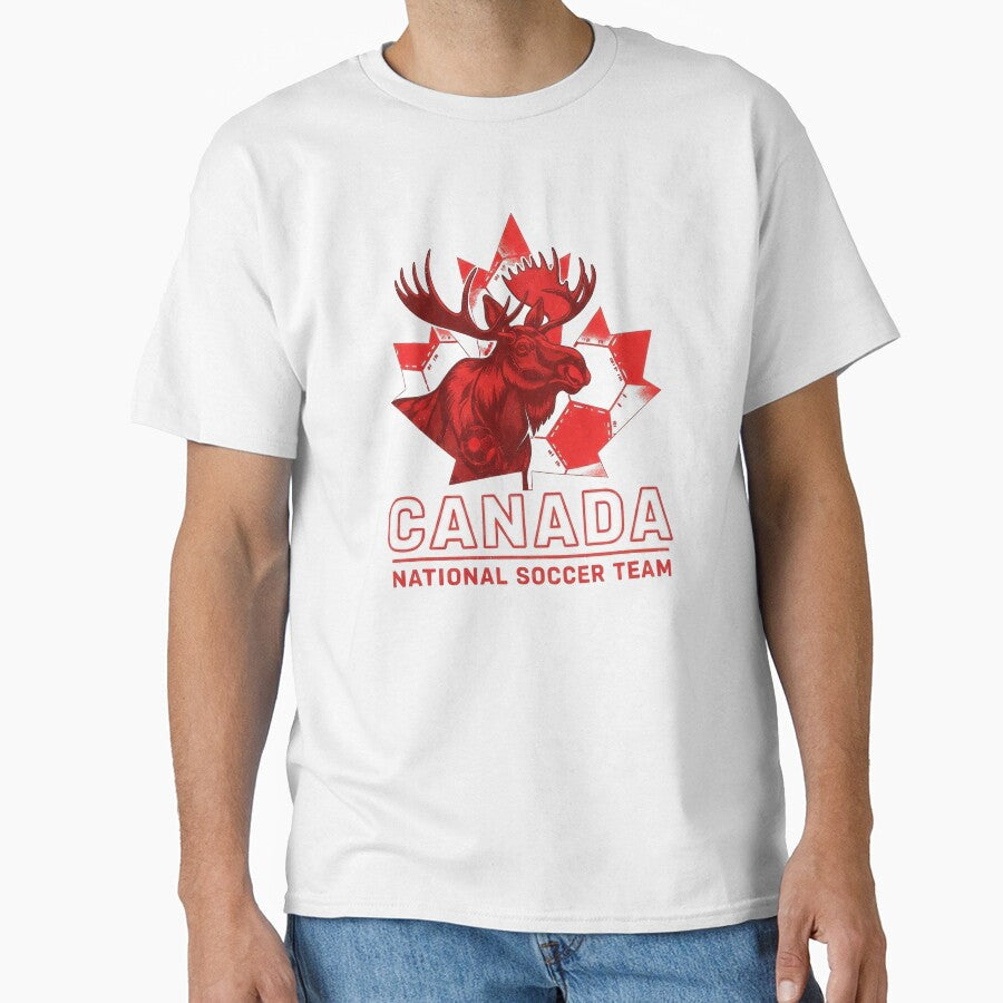 Canada National Team Moose Crest by Majorprint Unisex T-shirt, Sweatshirt, Hoodie, Long Sleeve Tee - T-Shirt, Sweatshirt, Hoodie