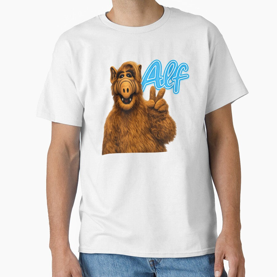 Alf by The Art by Rossouw Unisex T-shirt, Sweatshirt, Hoodie, Long Sleeve Tee - T-Shirt, Sweatshirt, Hoodie