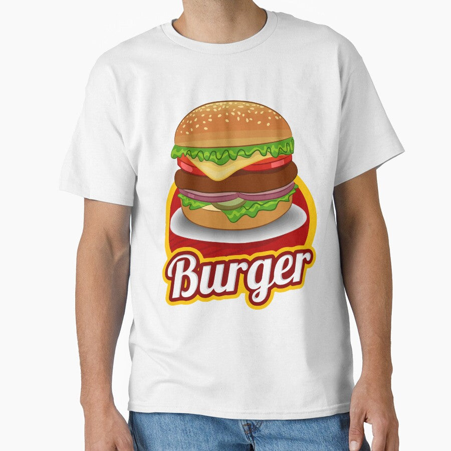 Big top burger by kazada Unisex T-shirt, Sweatshirt, Hoodie, Long Sleeve Tee - T-Shirt, Sweatshirt, Hoodie