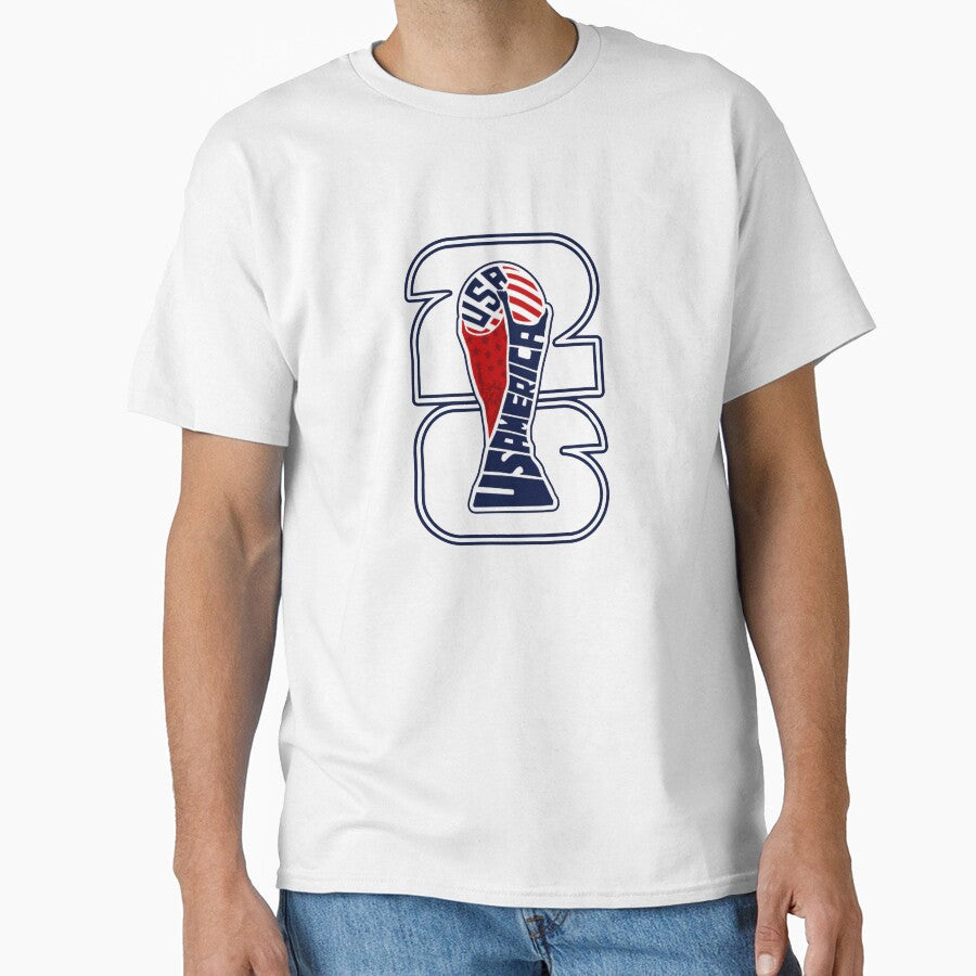 USA Soccer 2026 Host Nation Vibes by Oniyasha Unisex T-shirt, Sweatshirt, Hoodie, Long Sleeve Tee - T-Shirt, Sweatshirt, Hoodie