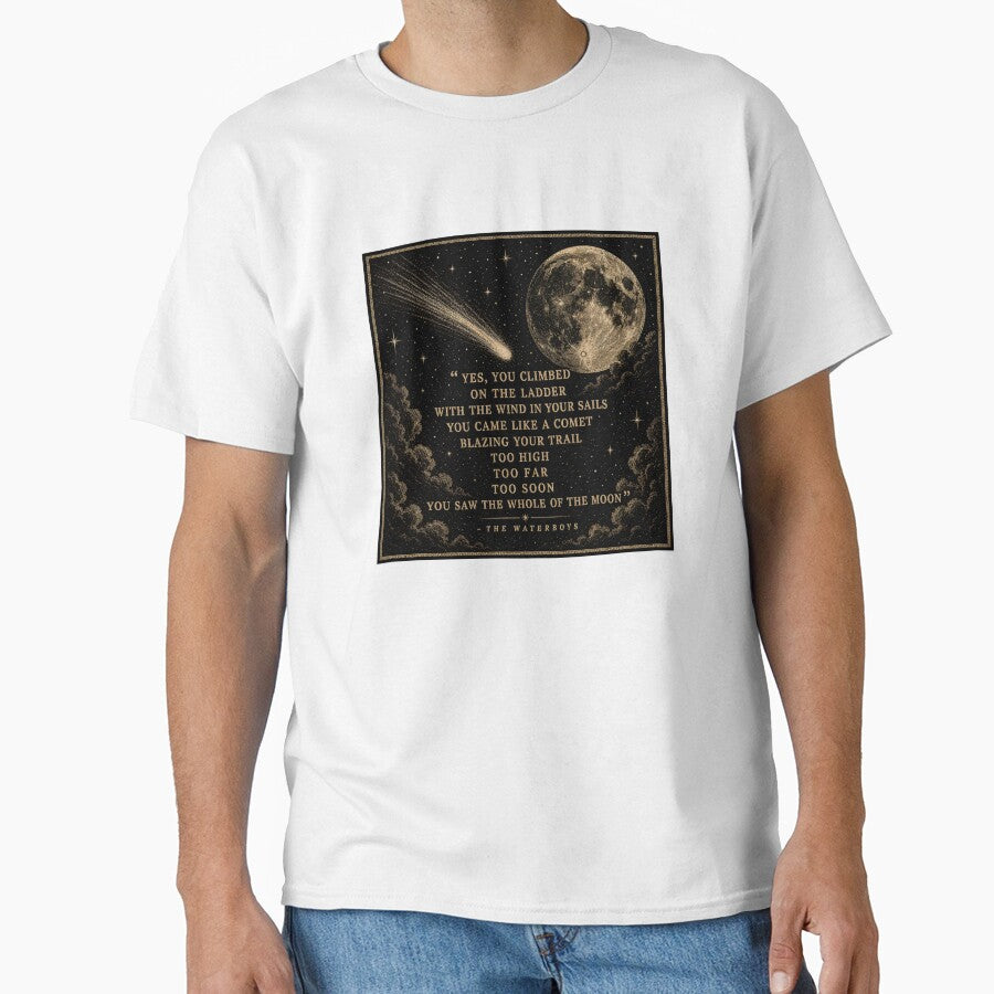 The Whole of the Moon by nerdyvet Unisex T-shirt, Sweatshirt, Hoodie, Long Sleeve Tee - T-Shirt, Sweatshirt, Hoodie
