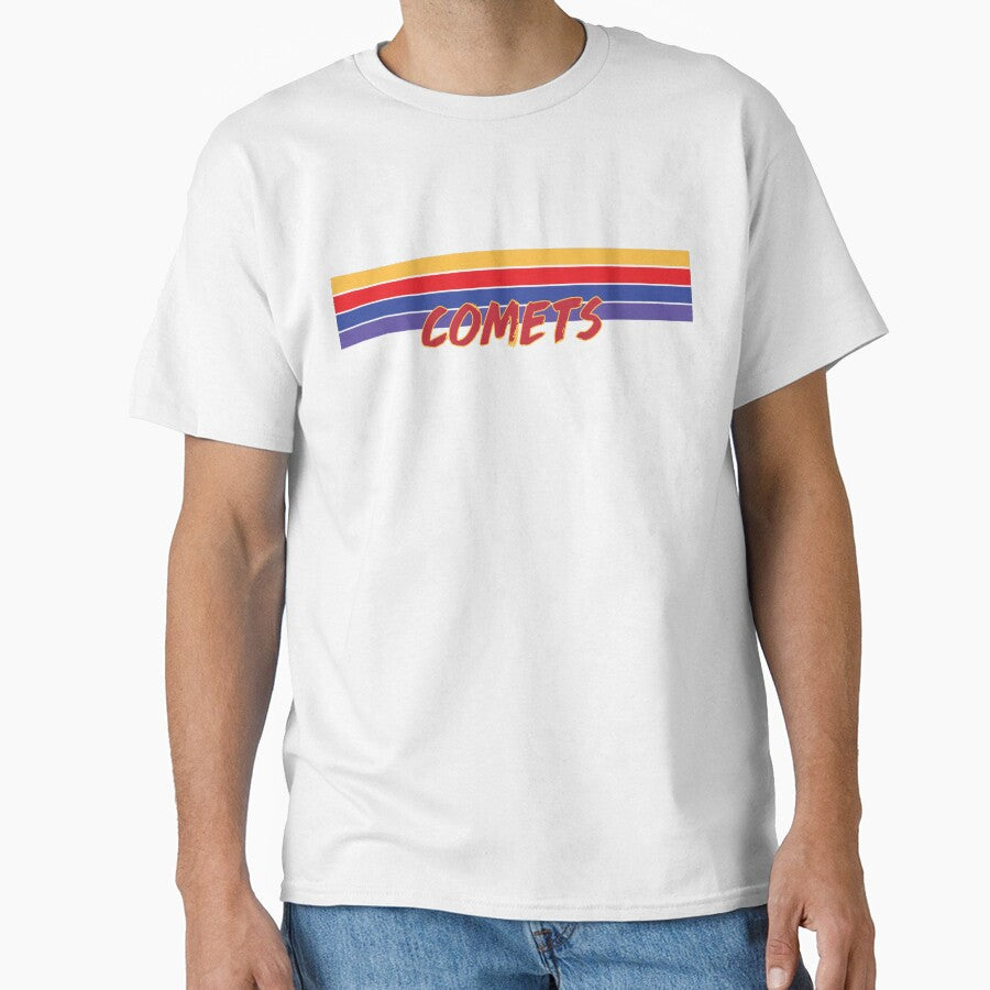 Comets Retro Stripes by calliew1217 Unisex T-shirt, Sweatshirt, Hoodie, Long Sleeve Tee - T-Shirt, Sweatshirt, Hoodie
